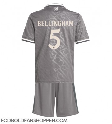 Real Madrid Jude Bellingham #5 Tredjetrøje Børn 2024-25 Kortærmet (+ Korte bukser)